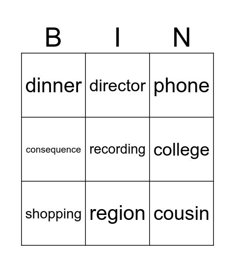 Infinite Craft Bingo Card