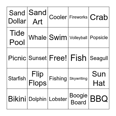 BINGLOW Bingo Card