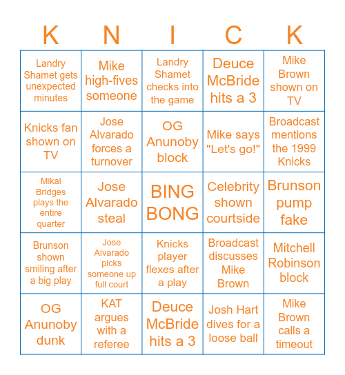 HAPPY BIRTHDAY MIKE Bingo Card