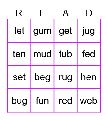 Lit Camp Bingo #2 Bingo Card