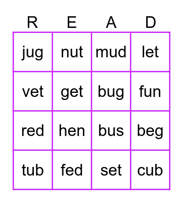 Lit Camp Bingo #2 Bingo Card
