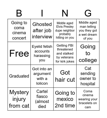 Bees 2026 Bingo Card