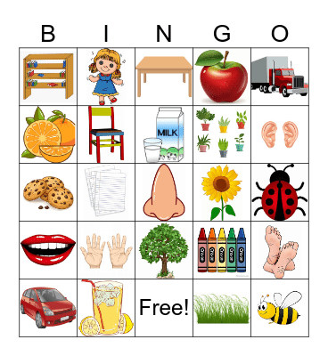 Parents' Day Bingo Card