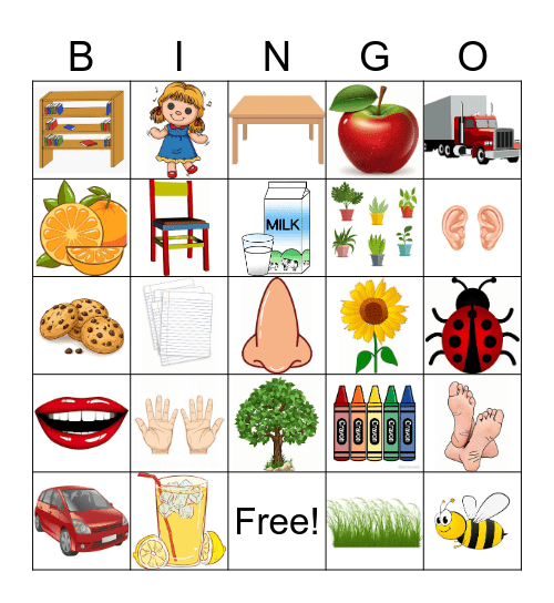 Parents' Day Bingo Card