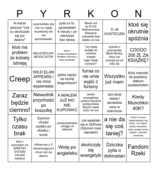 BMG BINGO 2026 Bingo Card