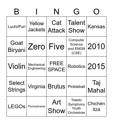How Well Do You Know Rito? Bingo Card