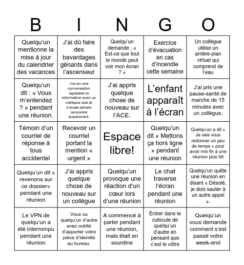 CWA NPSW Bingo FR Bingo Card