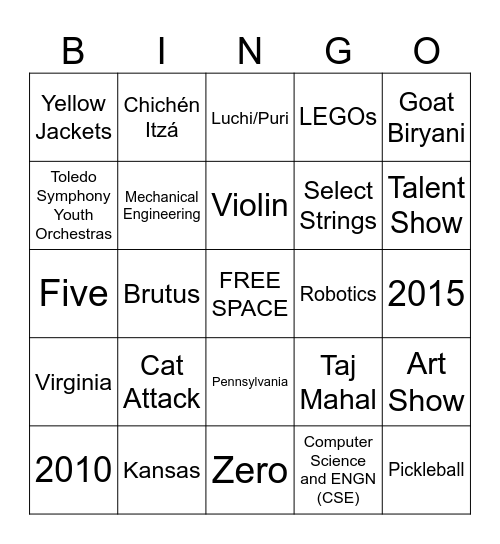 How Well Do You Know Rito? Bingo Card