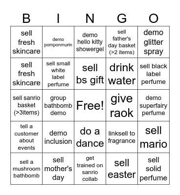 June 2026 Bingo Card