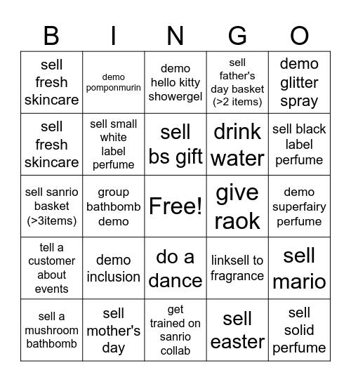 June 2026 Bingo Card
