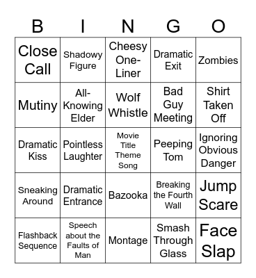 BINGOFLIX: Purple Rain Bingo Card