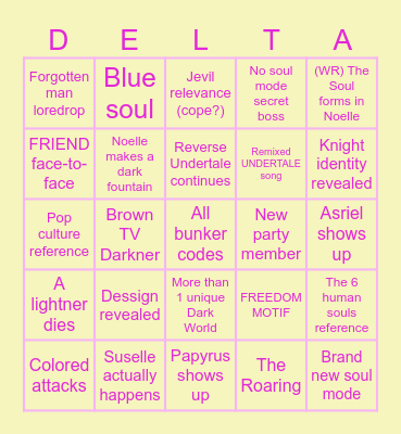 CHAPTER 5 BINGO Card