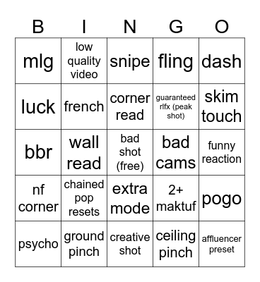 rlfx bingo Card