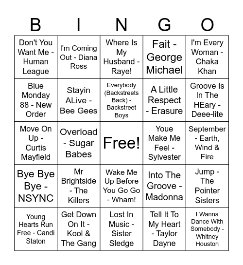 Jamie & Matt Wedding! Bingo Card