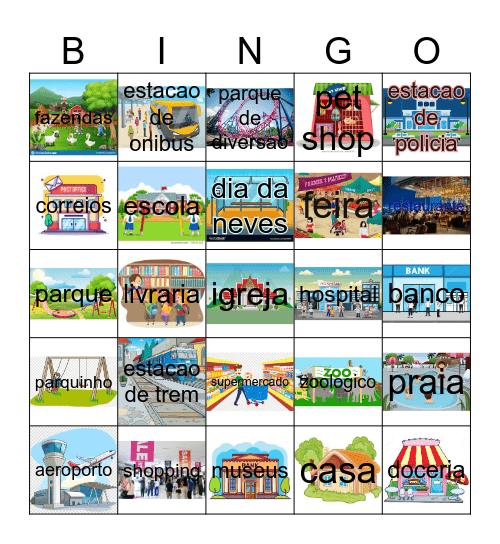 mundo da ijjus world Bingo Card