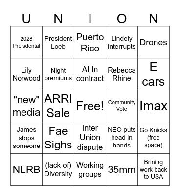 NEB june 26 part 2 Bingo Card