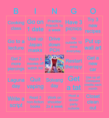 SUMMER 2026 Bingo Card