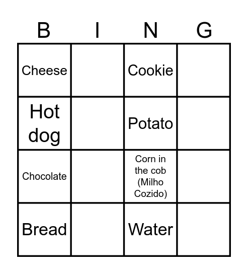 JUNE'S FESTIVAL Bingo Card