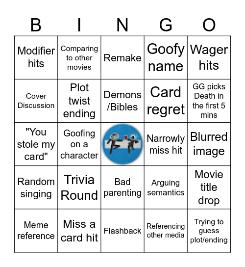 Jungle Mist Bingo Card