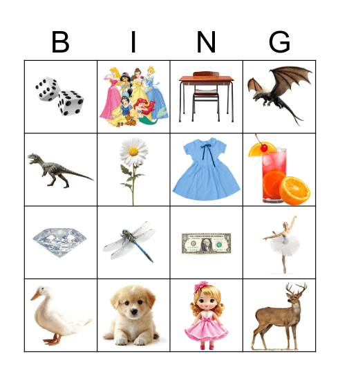 Dd Bingo Card
