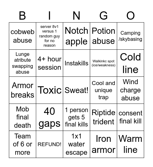 Woven worlds Bingo Card
