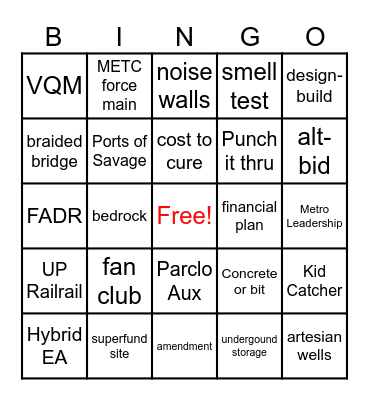 TH13 Bingo Card