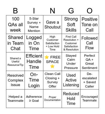 Goal Crusher Bingo💪🏽 Bingo Card