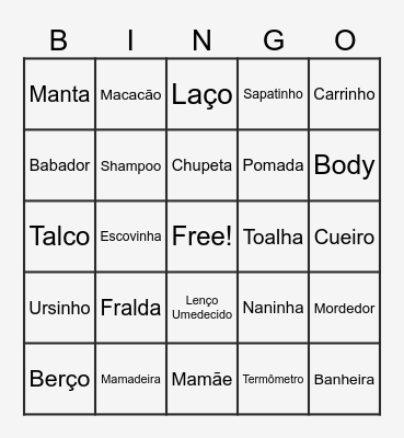 Chá da Maite Bingo Card