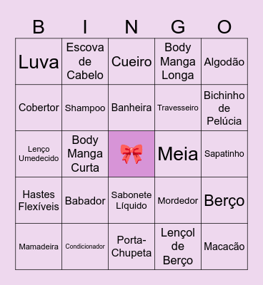 Chá dá Ísis Bingo Card