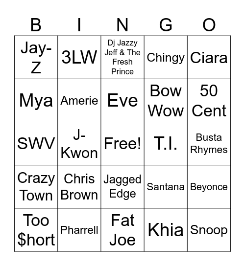 6/15/26 Bingo Card