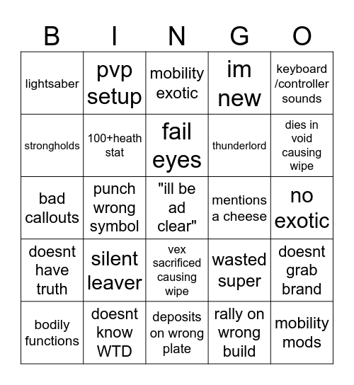 d2lfg Bingo Card