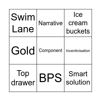 Mark Bingo Card