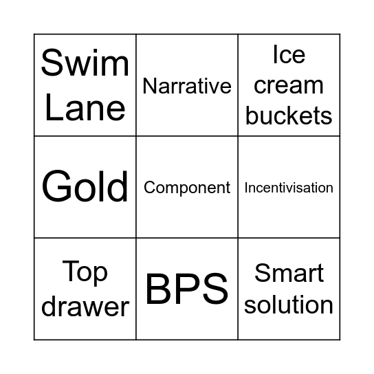 Mark Bingo Card