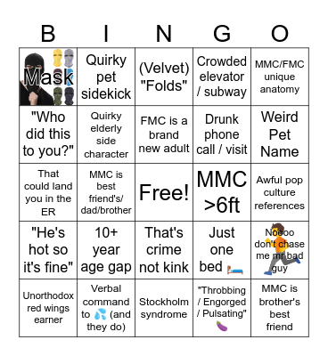 WWAFGD Book Club Bingo Card