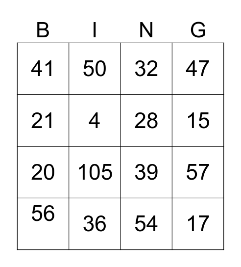 Bingo Essentials 2026 Bingo Card