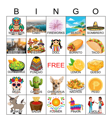 LOTERIA Bingo Card