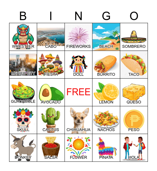 LOTERIA Bingo Card