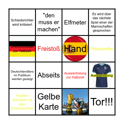 WM - Bingo Card