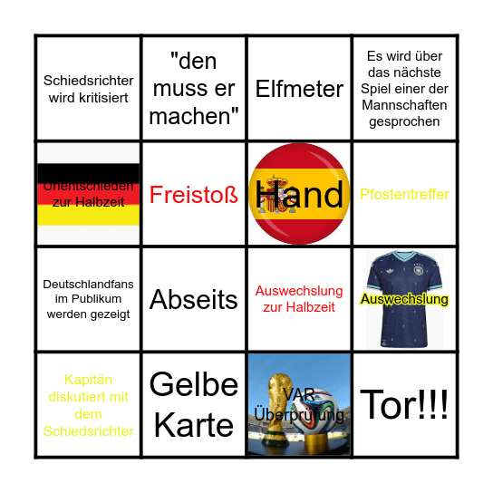 WM - Bingo Card