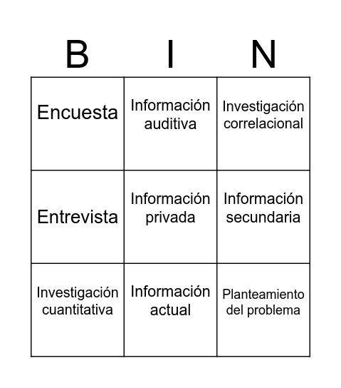 La8va Maravilla Bingo Card