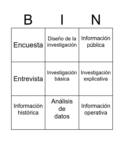 La8va Maravilla Bingo Card