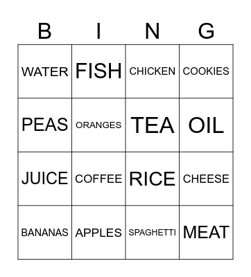 Find someone who's got Bingo Card