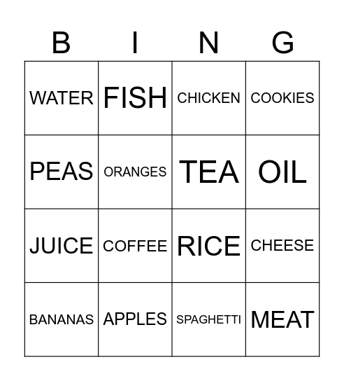 Find someone who's got Bingo Card