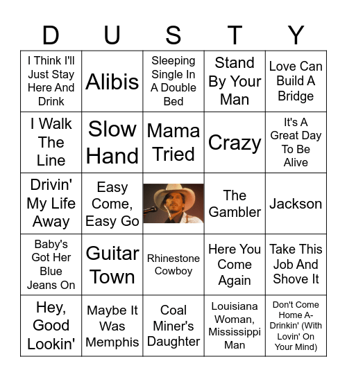 COUNTRY CLASSICS BINGO Card