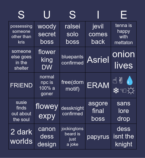 chapter 5 Bingo Card