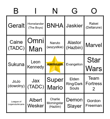 BINGO PYRKON 2026 Bingo Card