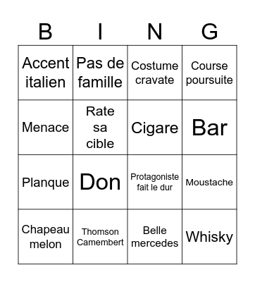 Bingo de merdeee Bingo Card