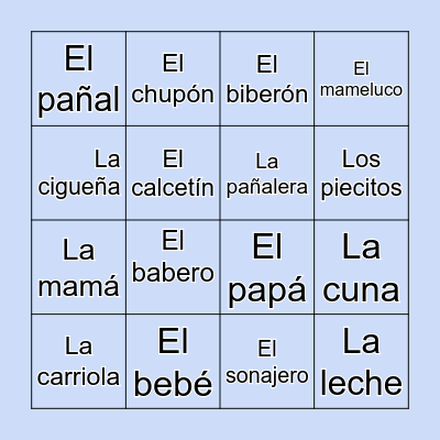 Lotería Bingo Card