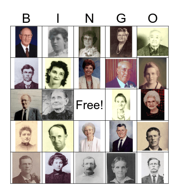 McIlroy Family Reunion 2026 Bingo Card
