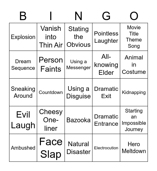 BINGOFLIX: The Wizard of Oz Bingo Card